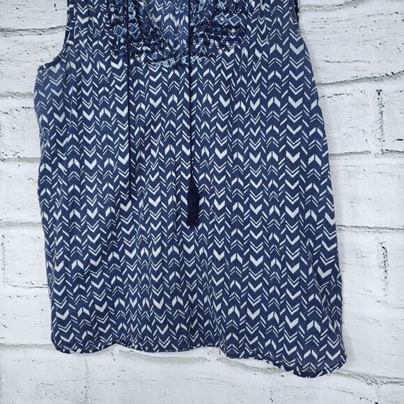 Beachlunchlounge sleeveless geometric shirt - Picture 8 of 12